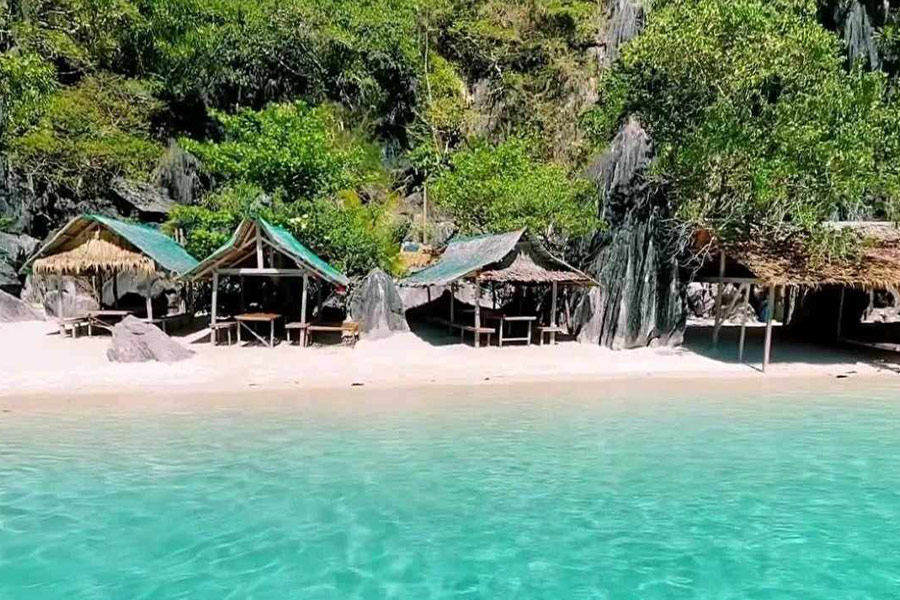 Ergens op Coron Island, Filipijnen