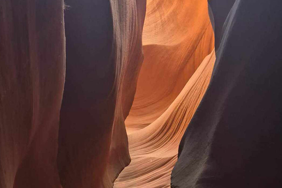 Antelope Canyon, Arizona, USA, zwölf