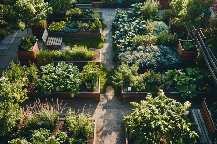 Ein Gemeinschaftsgarten