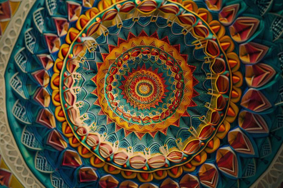 Ein faszinierendes Mandala