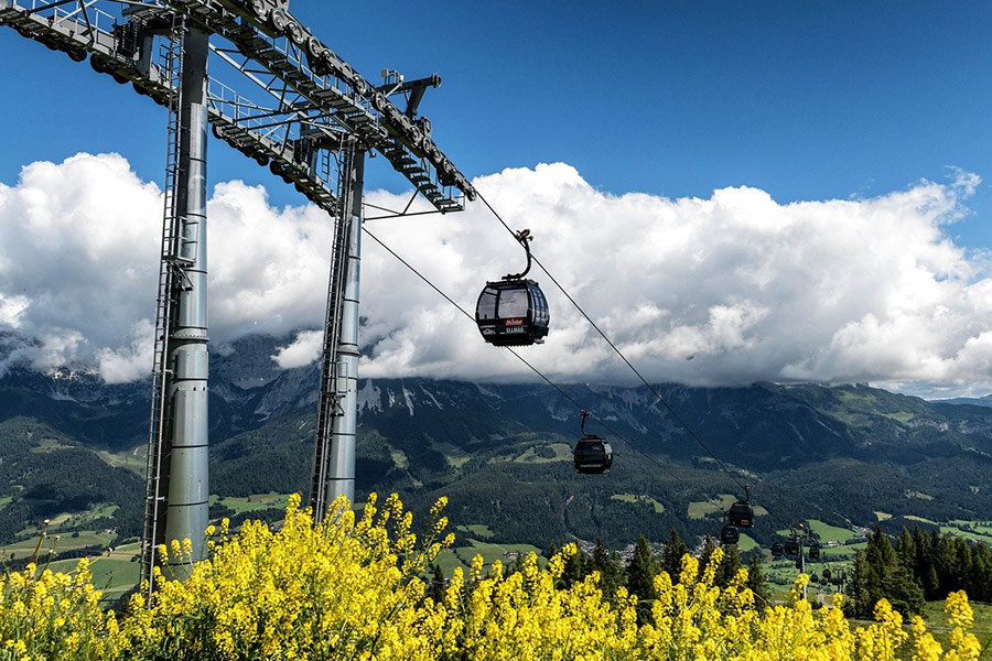 Gondola della funivia