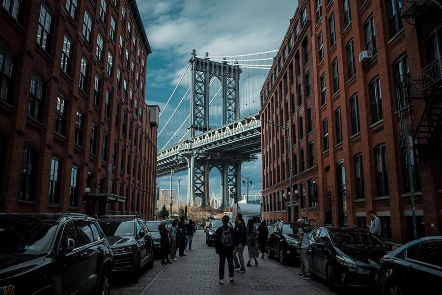 Dumbo Manhattan New York City-brug