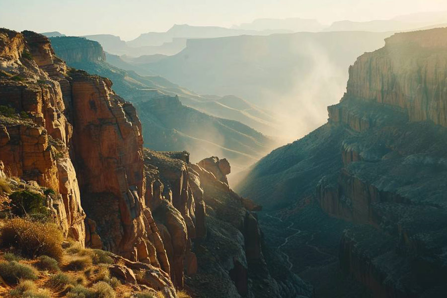 Ein atemberaubender Canyon