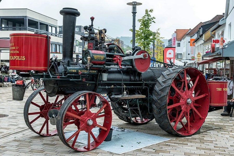 Historische Dampfmaschine