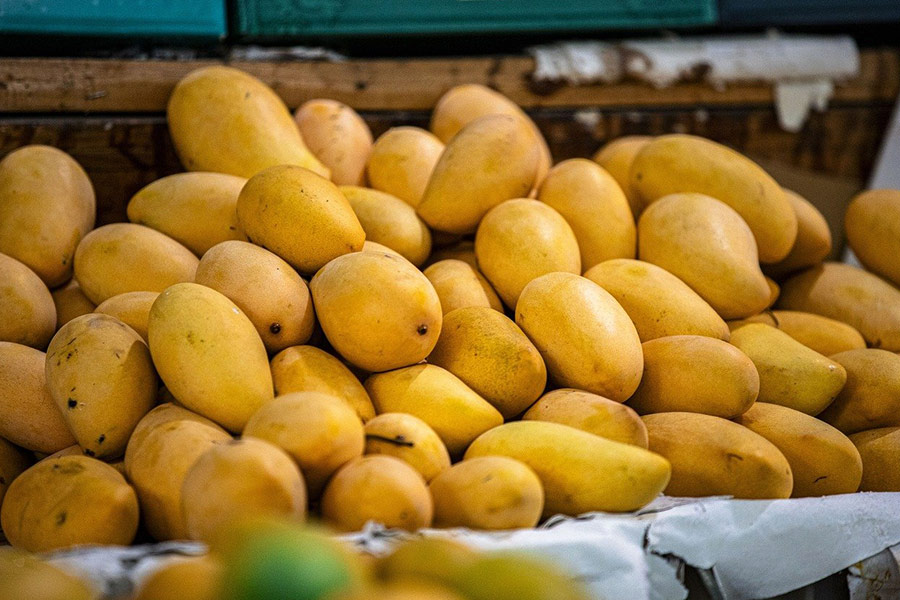Markt für Mangofrüchte