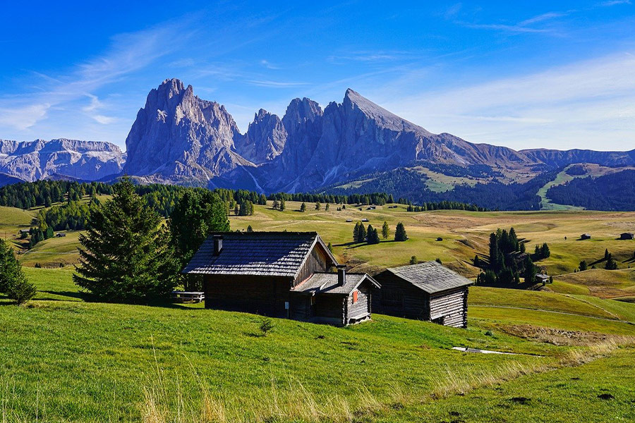 Rifugi di montagna Baite in legno