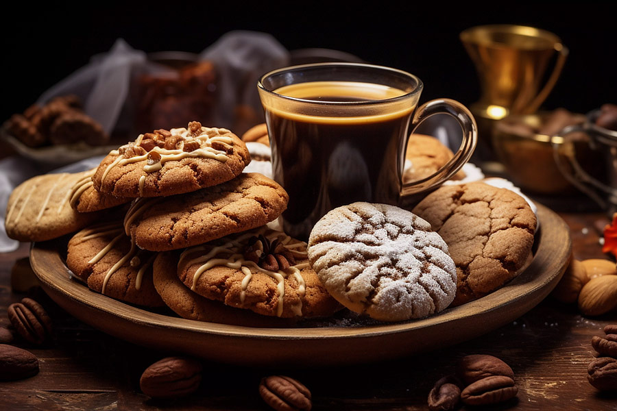 Kekse, Kekse und Kaffee