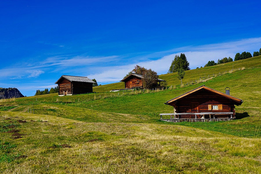 Rifugi in legno alpini