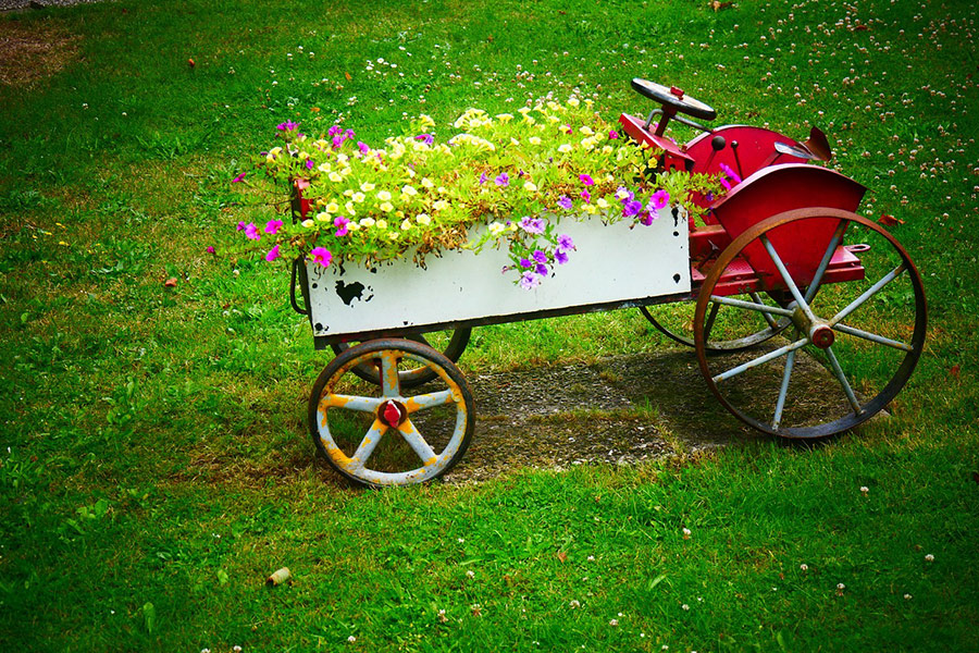 Ziergartendekoration