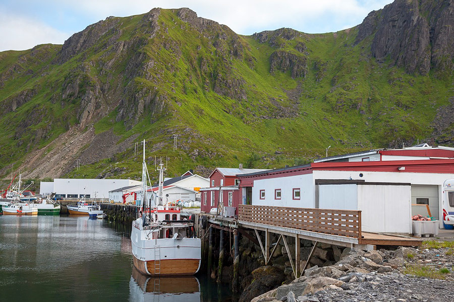 Hafenpier Norwegen