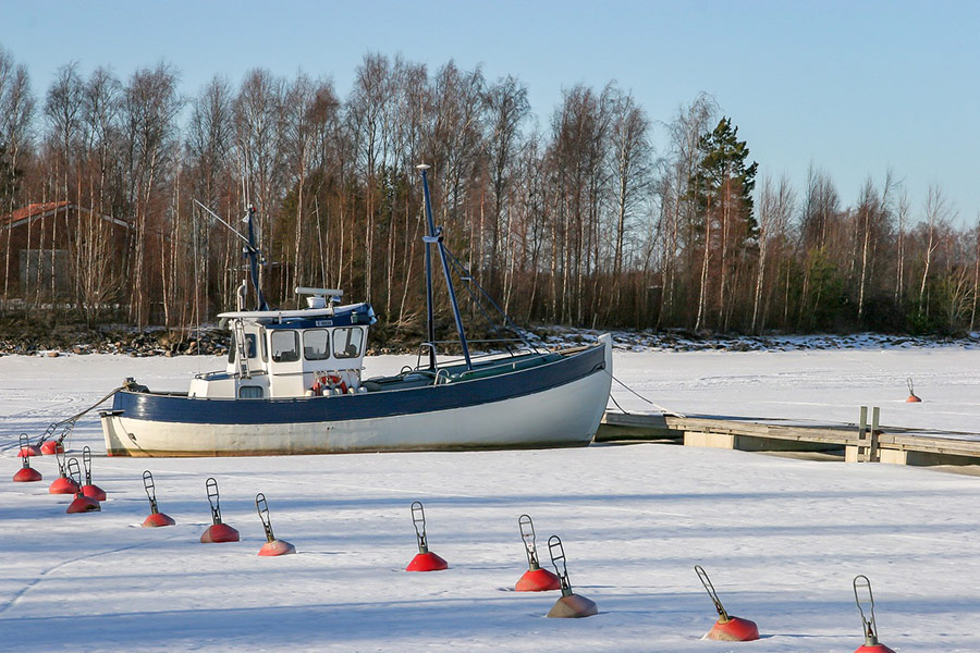 Vessel winter time