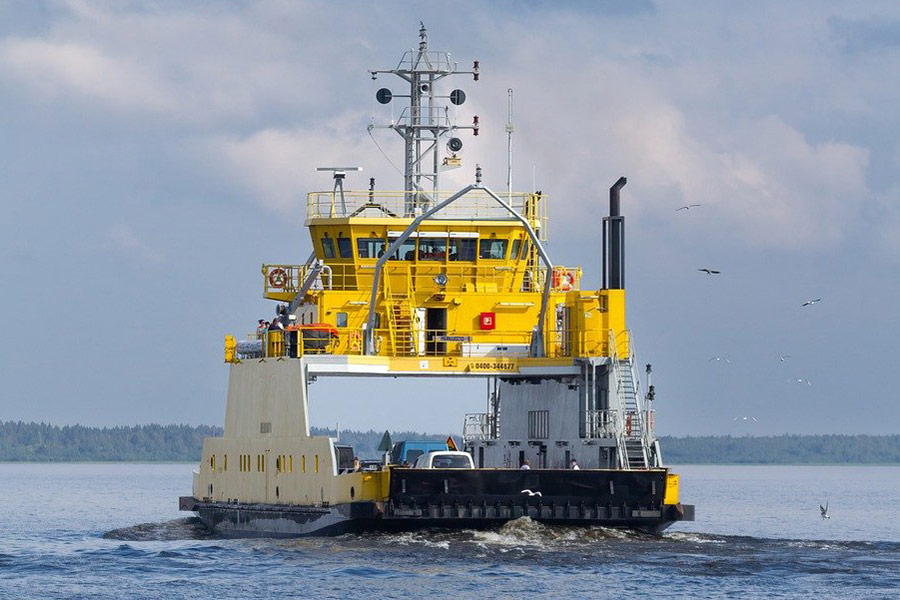 Finland water sea ferry