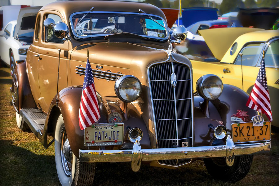 Car show automobile vintage