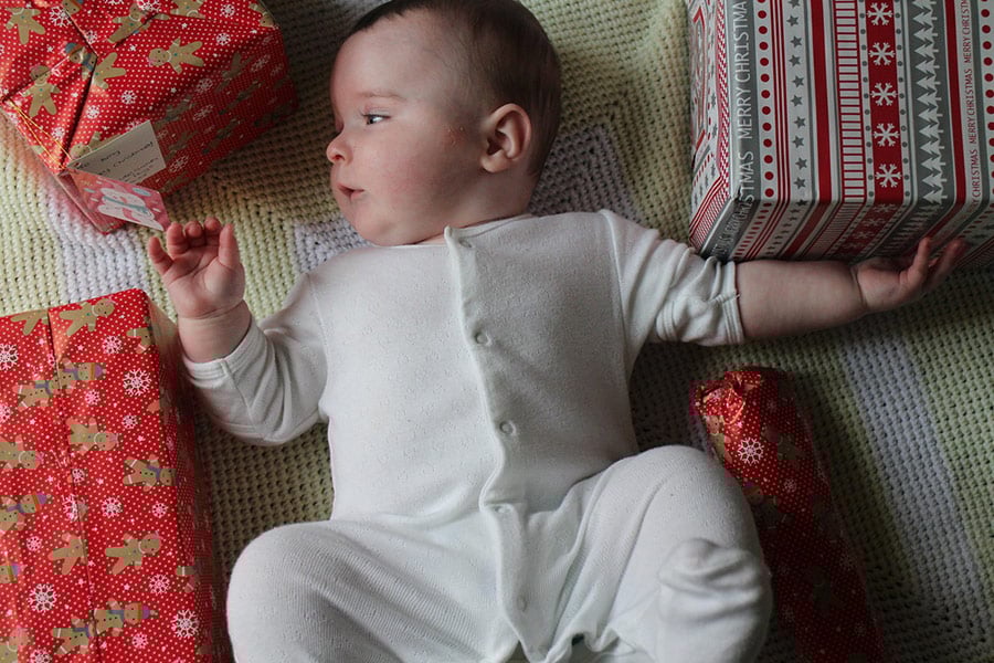 Baby growing christmas gift