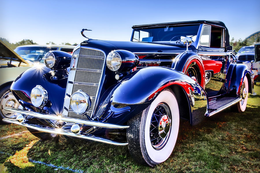 Car show classic vintage