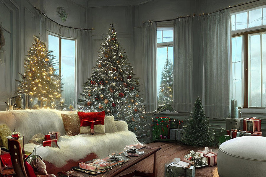 Christmas xmas indoors decoration