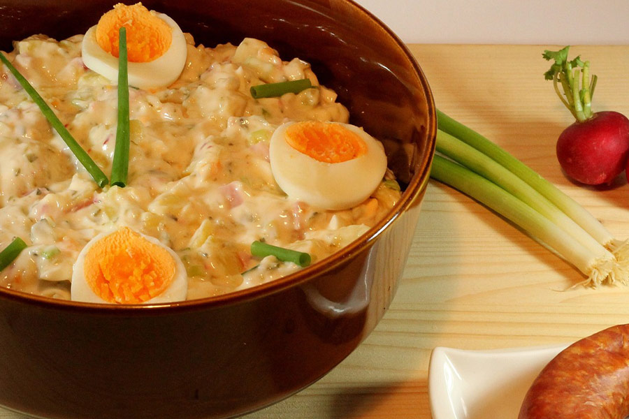 Potato salad mayonaise