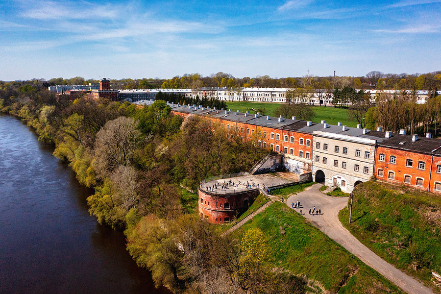 Modlin fortress architecture