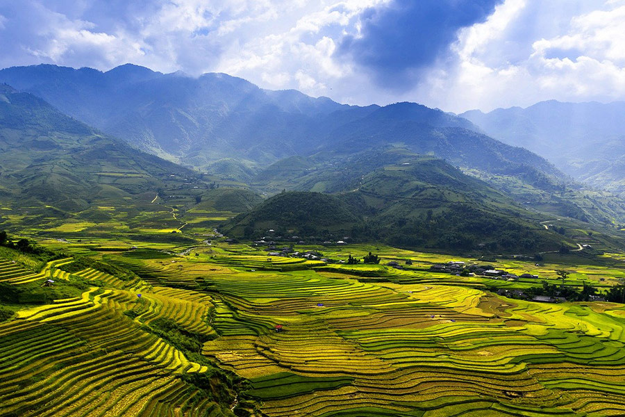 Rice terraces so beautiful