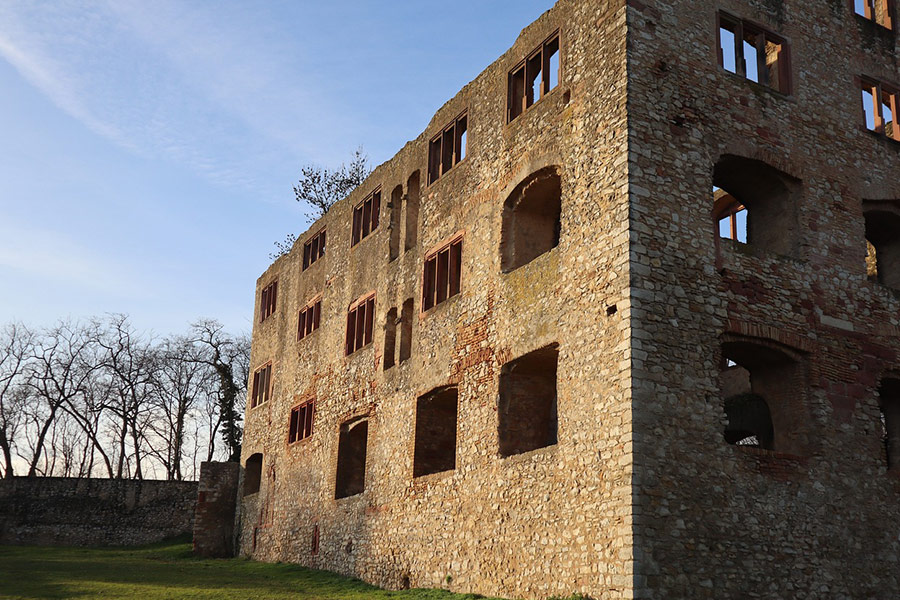Ruins building walls