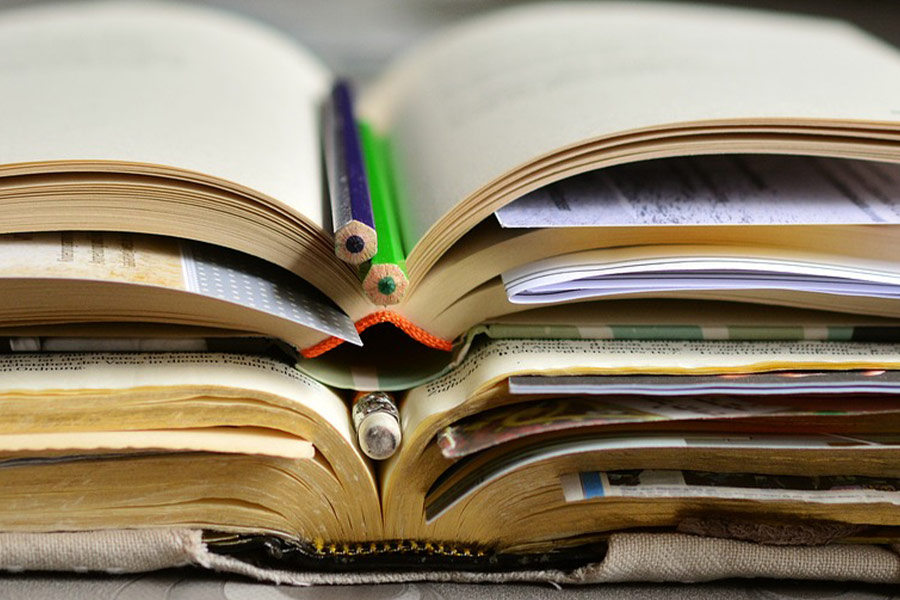 To study books literature