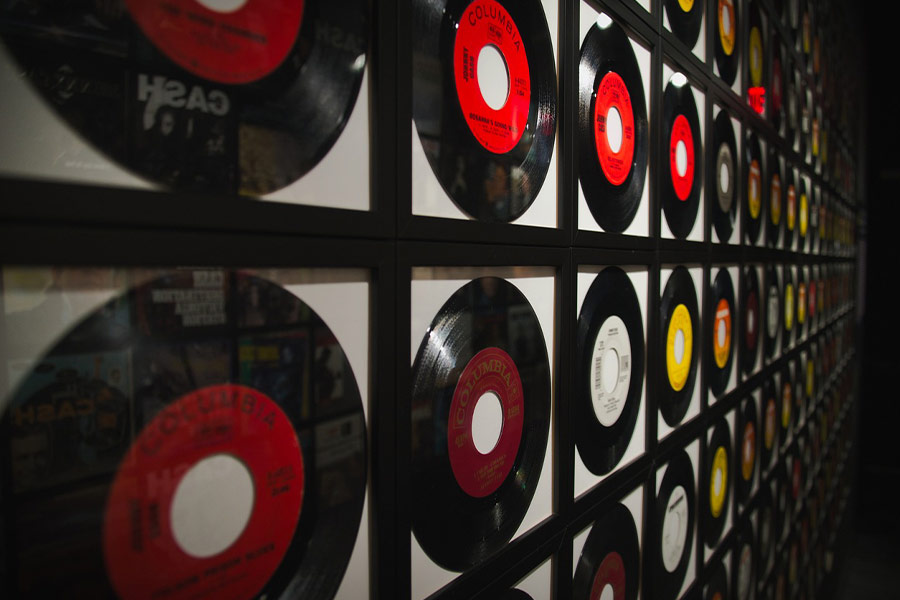 Vinyl records desktop