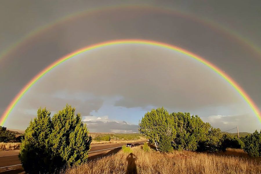 Rainbow capture Arizona