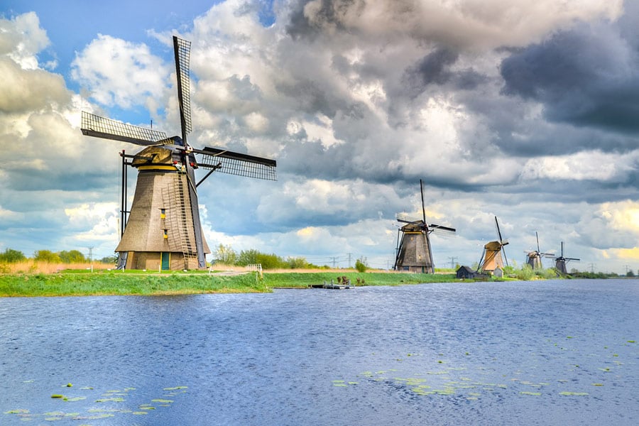 Kinder dijk Netherlands