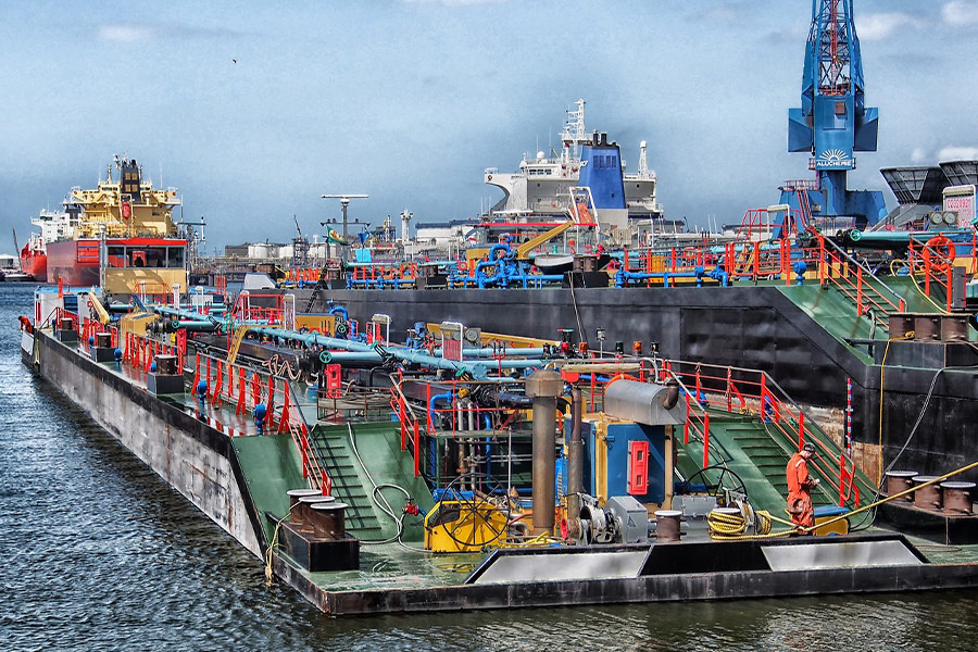 Rotterdam Netherlands port