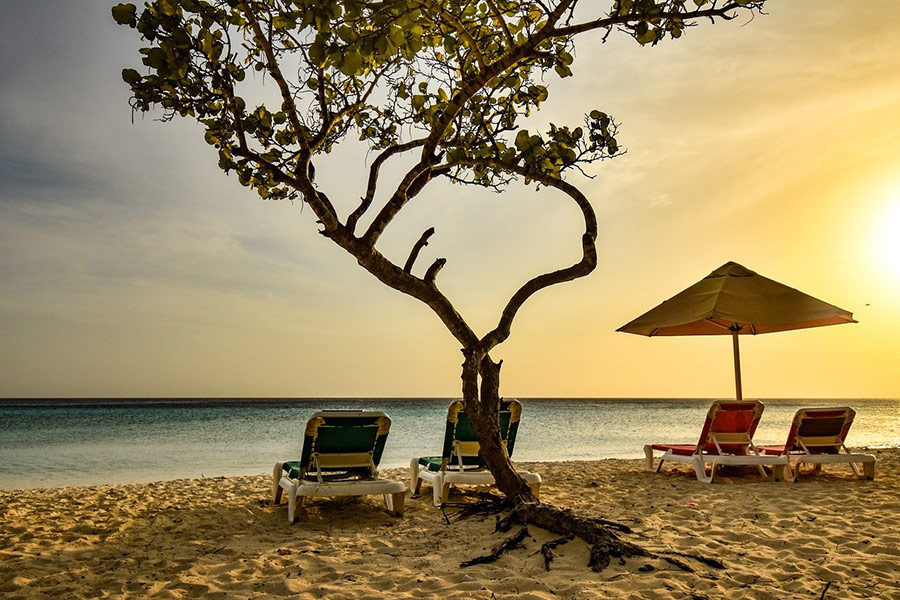 Curacao beach nature