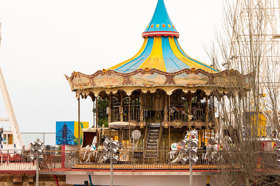 Barcelona City carousel