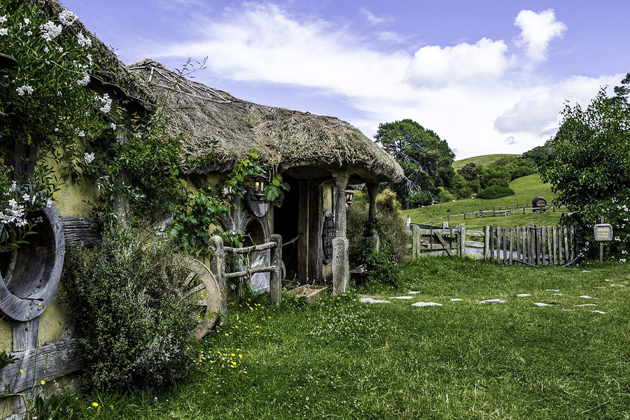 New Zealand hobbiton image