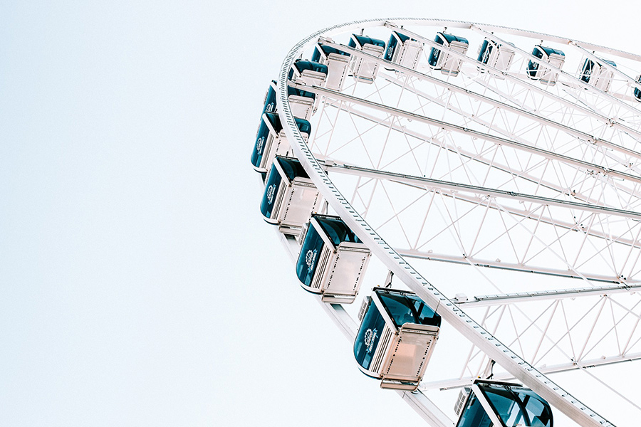 Ferris wheel childhood ride