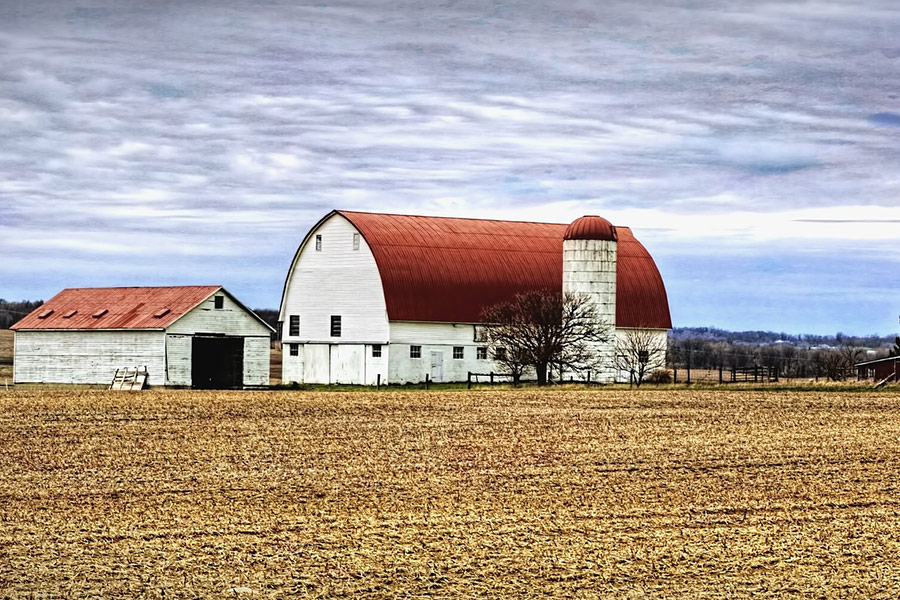 Rustic barn farm Ohio