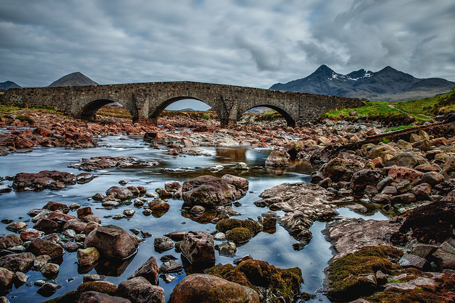 Creek river bridge