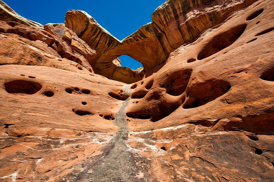 Rock formations canyonlands