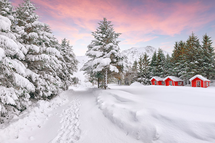 Fantastic landscape of Lofoten