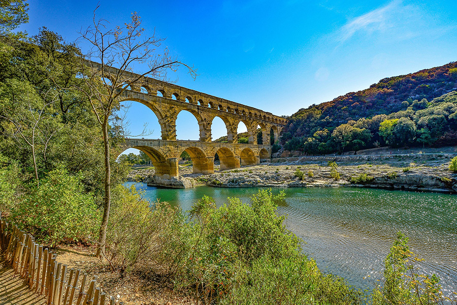 Pont du gard province France bridge