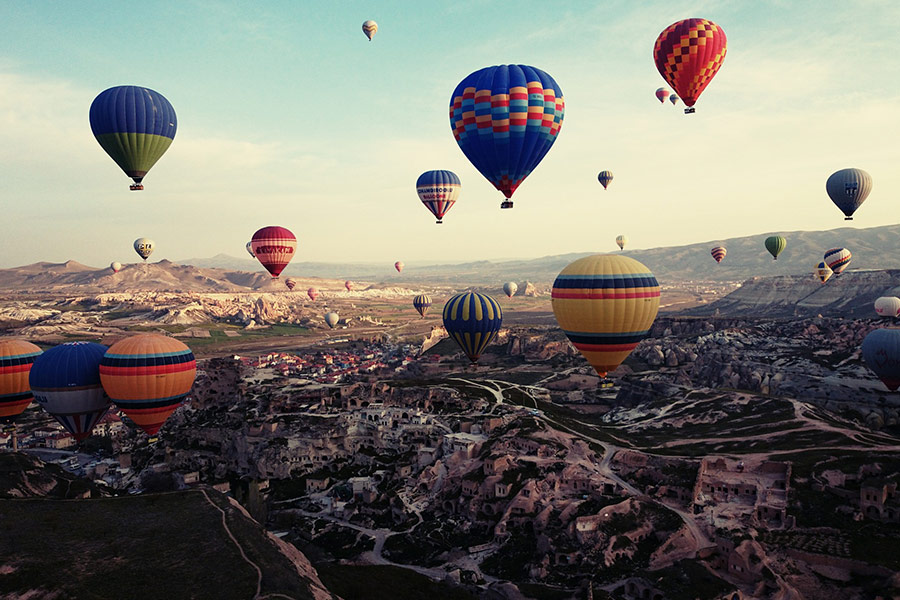 Turkey cappadocia balloon