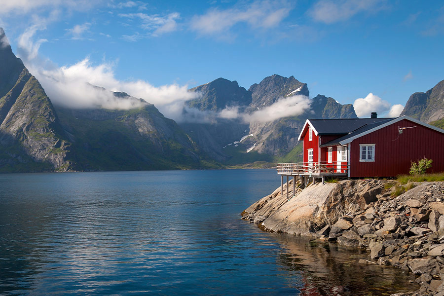 Cottages near Reine Norway