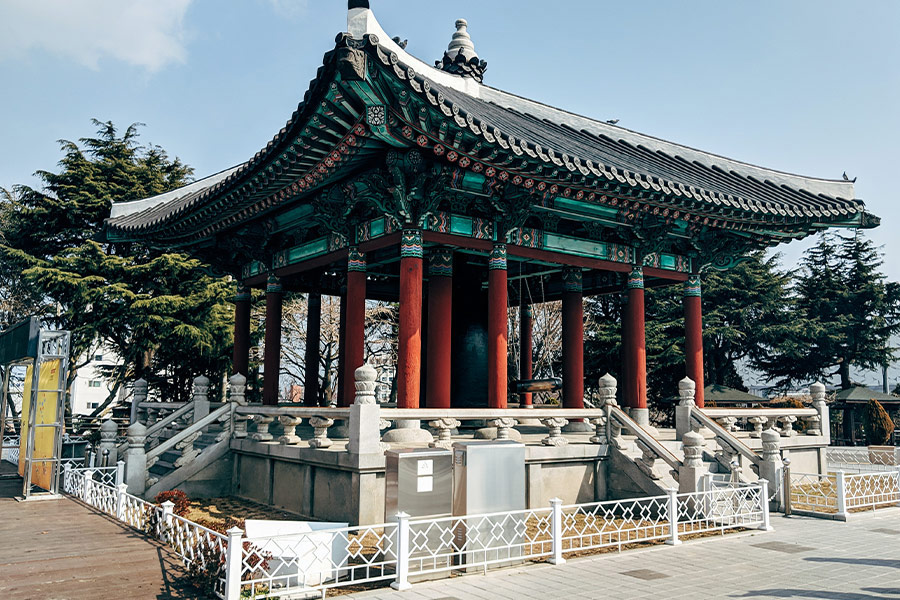Busan South Korea gazebo