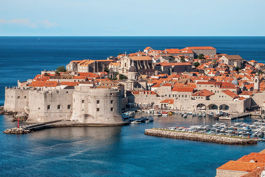 Dubrovnik Croatia old town city