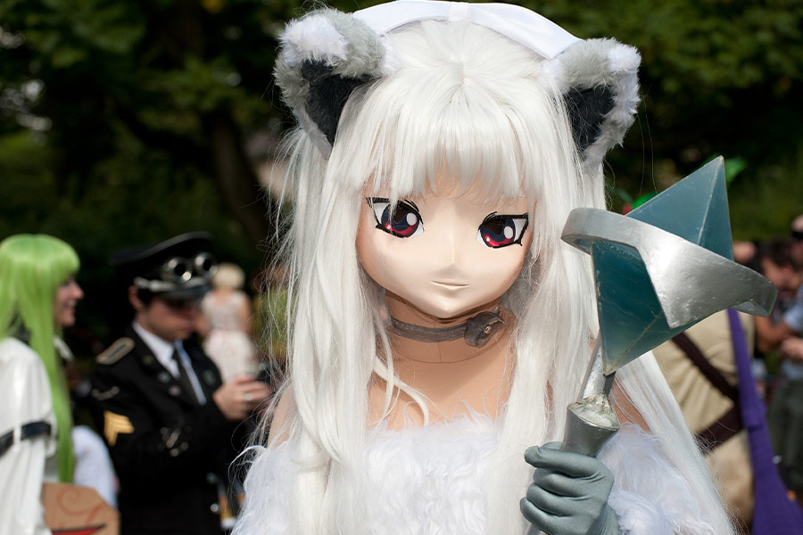 Japanese costume anime