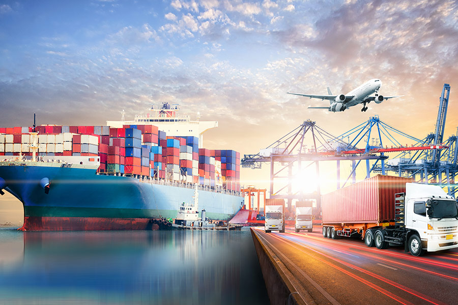 Global business logistics import export