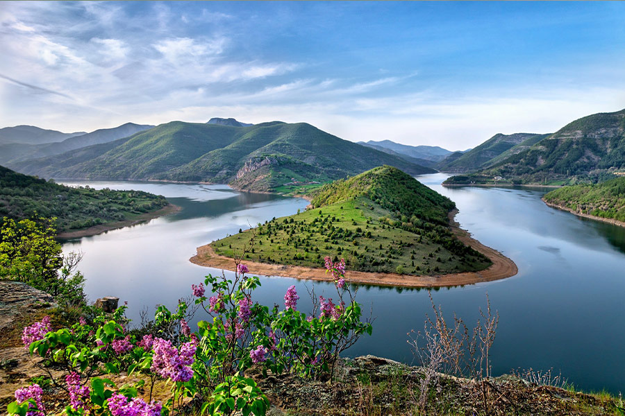 Beautiful landscape in Bulgaria