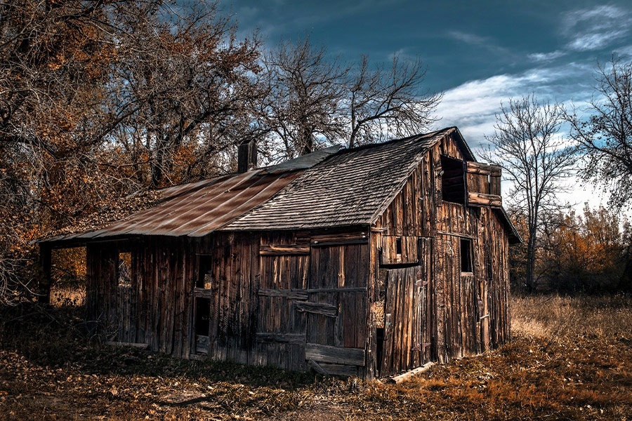 Farm house abandoned