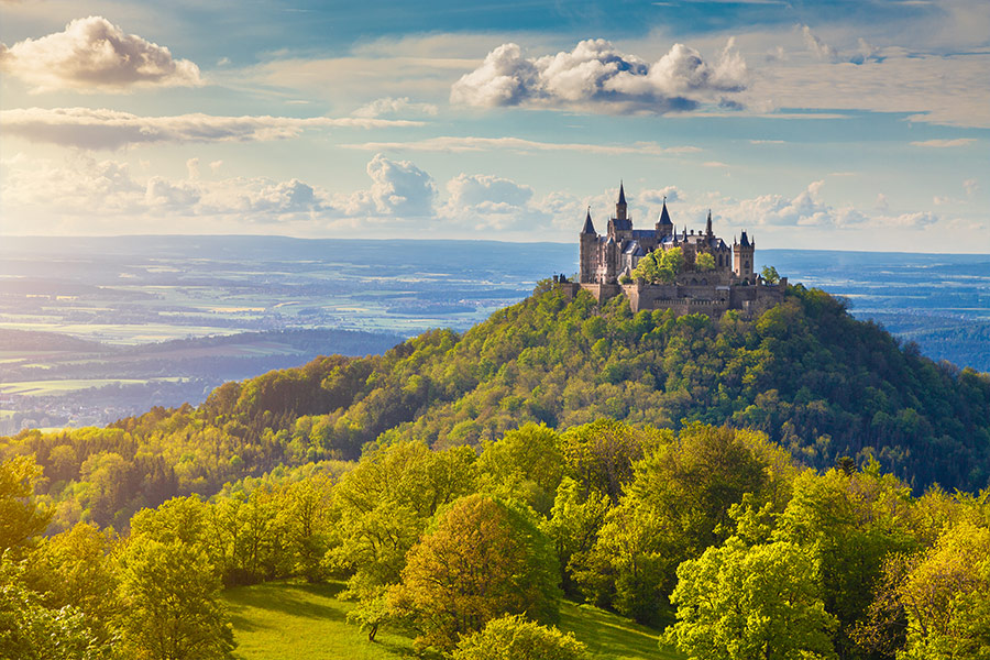 Hechingen Germany famous Hohenzollern castle