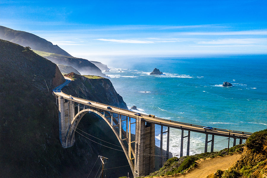 Big sur bridge California