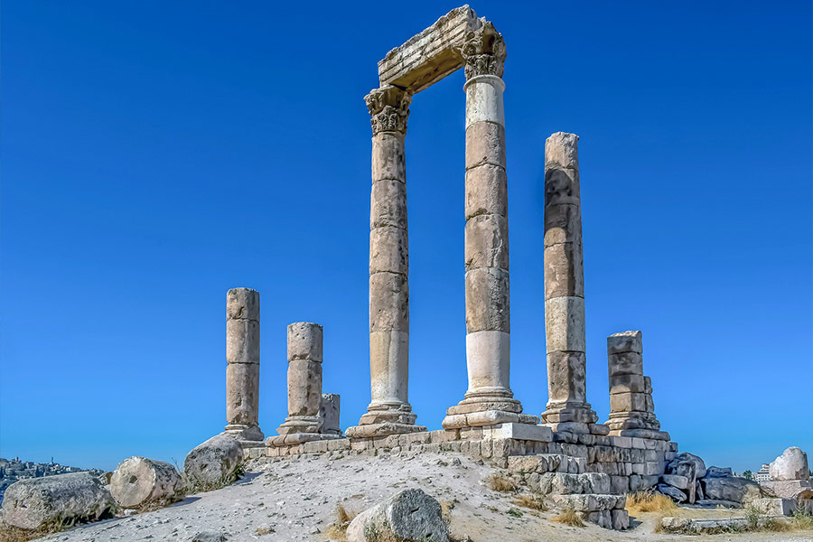 Roman temple of hercules