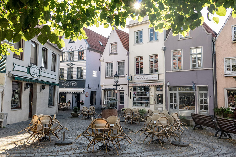 Bremen Schnoor historic center